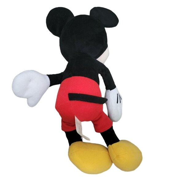 Disney Mickey Mouse 14 in Plush Red Yellow Shoes Stuffed Animal Toy Kohls Cares - Picture 2 of 5